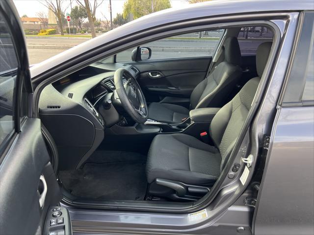 used 2015 Honda Civic car, priced at $12,000