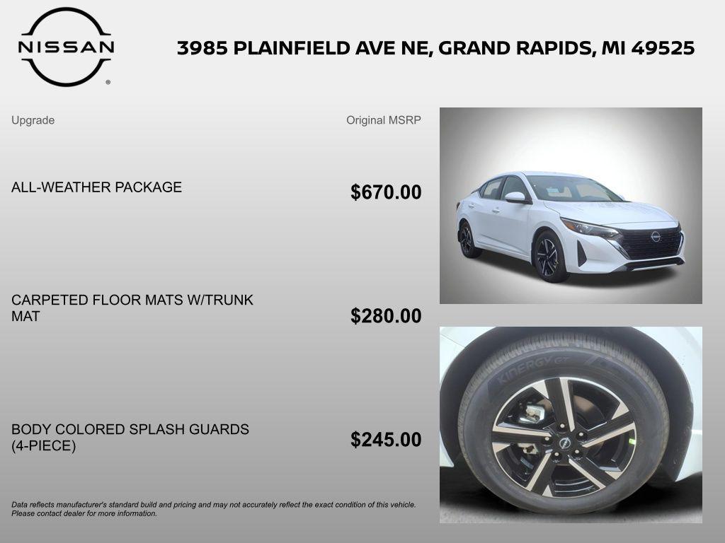 new 2025 Nissan Sentra car, priced at $23,604