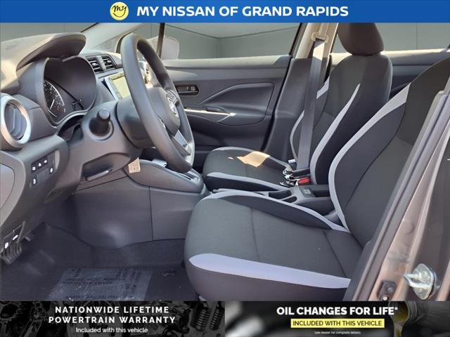 new 2025 Nissan Versa car, priced at $21,760
