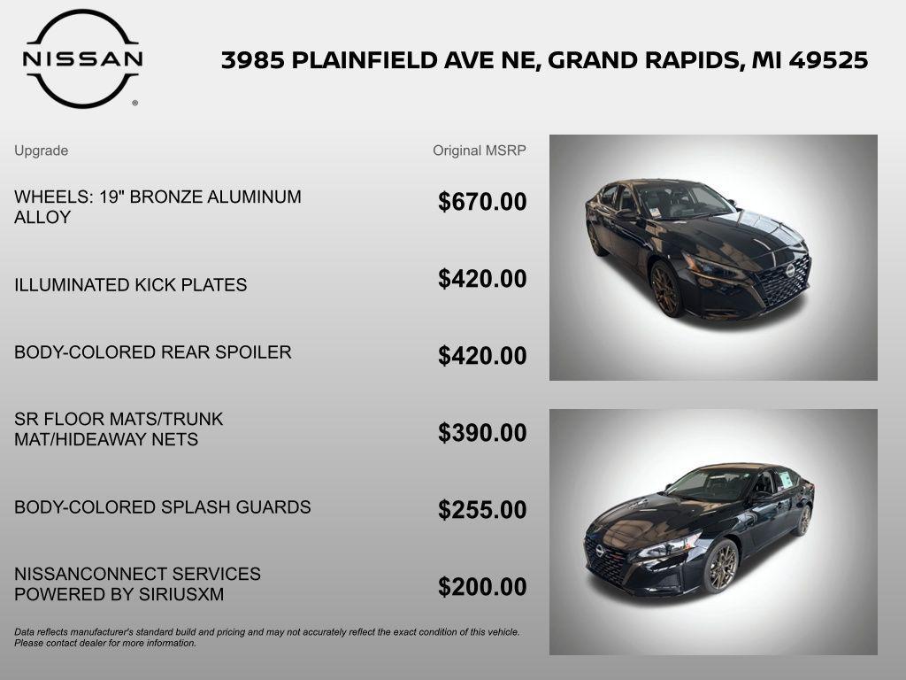 new 2025 Nissan Altima car, priced at $32,249