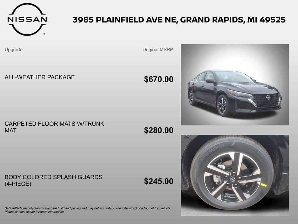 new 2025 Nissan Sentra car, priced at $23,453