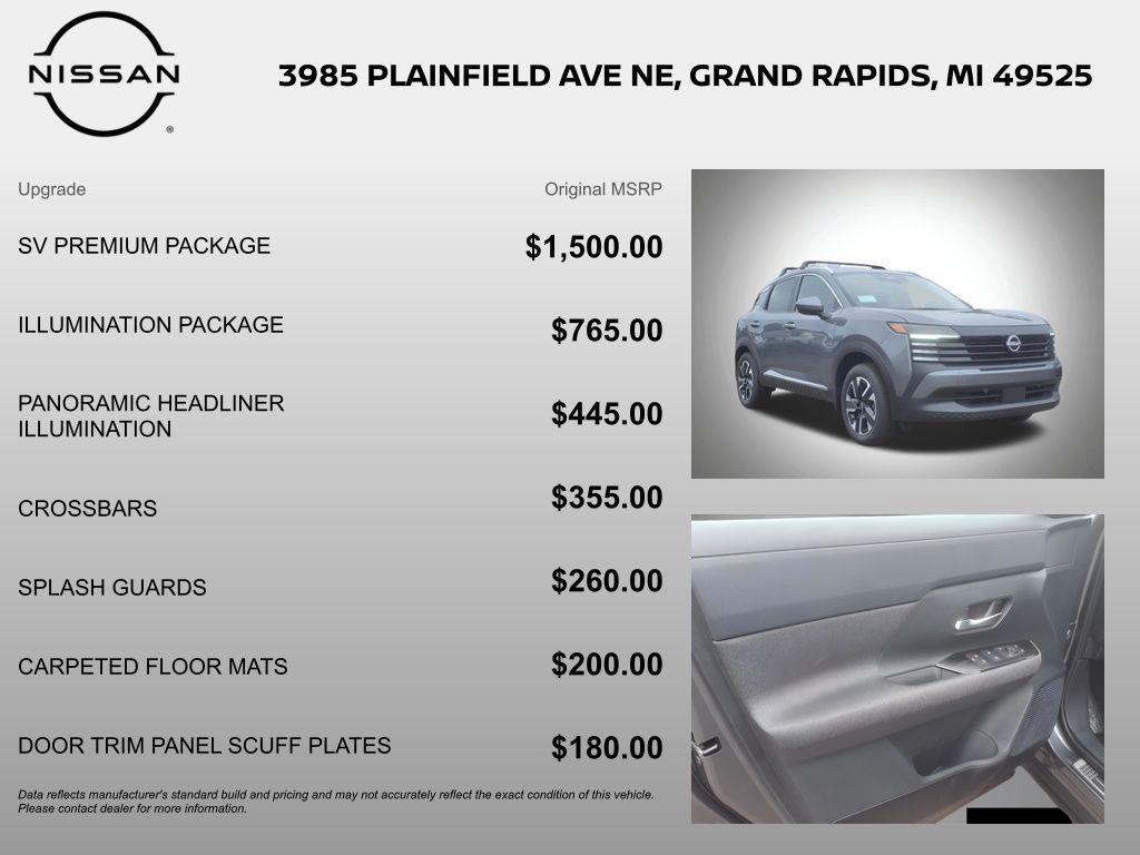 new 2025 Nissan Kicks car, priced at $27,136