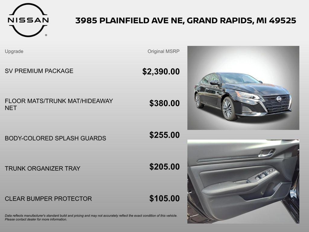 new 2025 Nissan Altima car, priced at $31,788