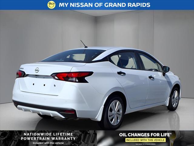 new 2025 Nissan Versa car, priced at $20,494