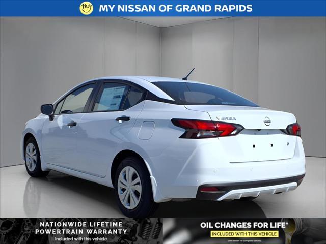 new 2025 Nissan Versa car, priced at $20,494