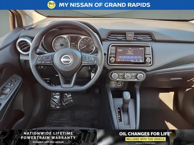 new 2025 Nissan Versa car, priced at $20,494