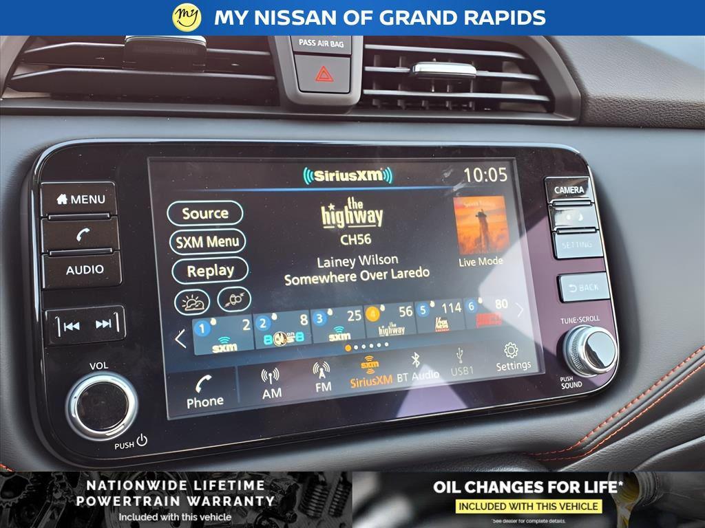 new 2025 Nissan Versa car, priced at $22,001