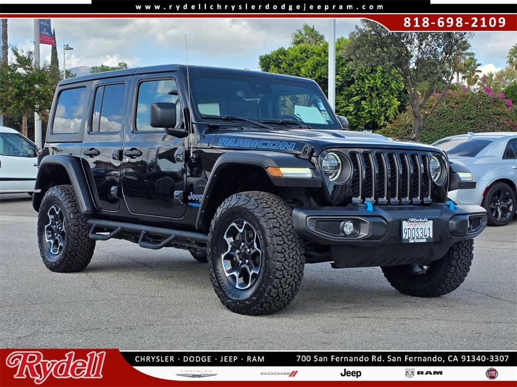 used 2022 Jeep Wrangler Unlimited 4xe car, priced at $35,490