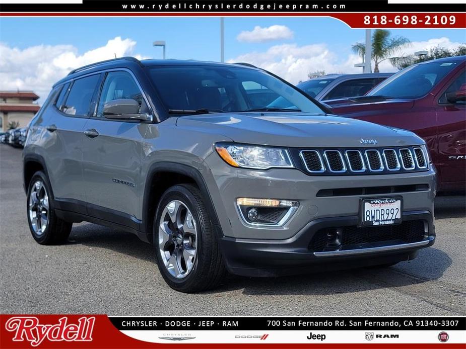 used 2021 Jeep Compass car, priced at $19,990