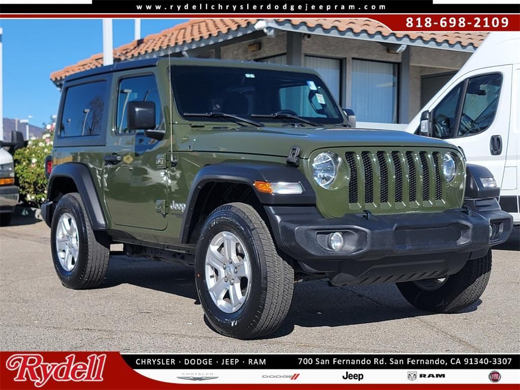 used 2021 Jeep Wrangler car, priced at $28,998