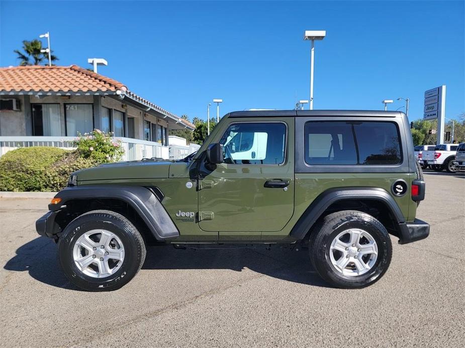 used 2021 Jeep Wrangler car, priced at $28,998