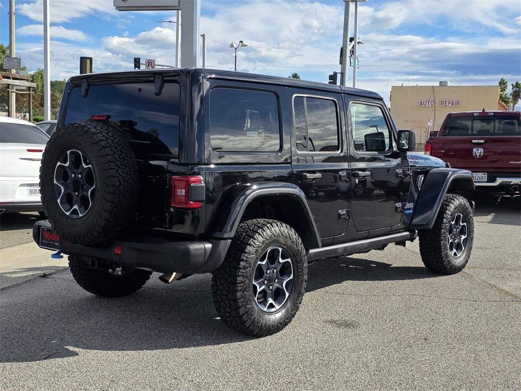 used 2022 Jeep Wrangler Unlimited 4xe car, priced at $33,990