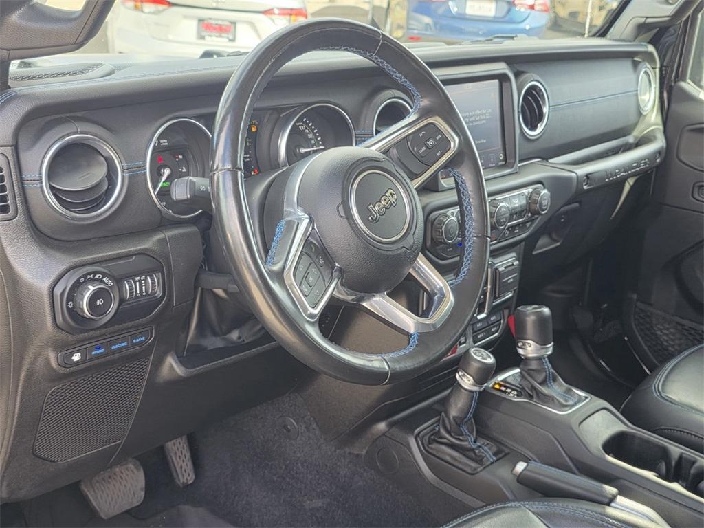 used 2022 Jeep Wrangler Unlimited 4xe car, priced at $33,990
