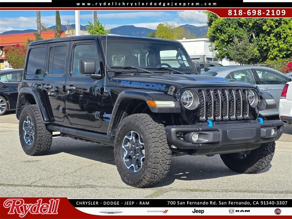 used 2022 Jeep Wrangler Unlimited 4xe car, priced at $33,990