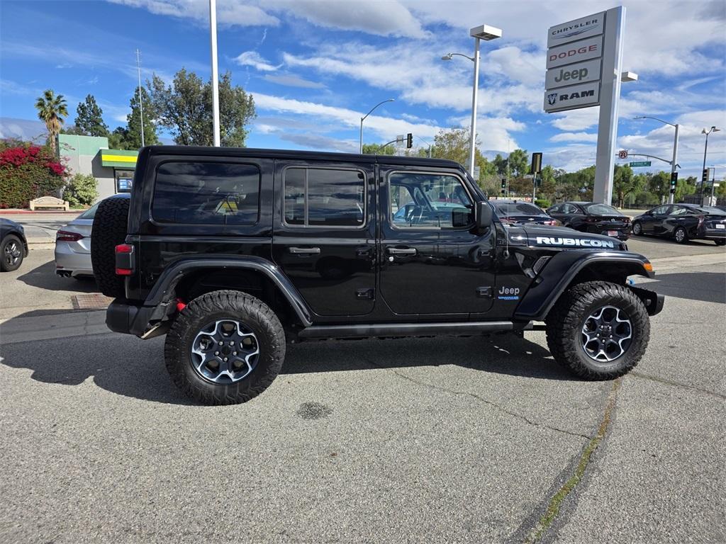 used 2022 Jeep Wrangler Unlimited 4xe car, priced at $33,990