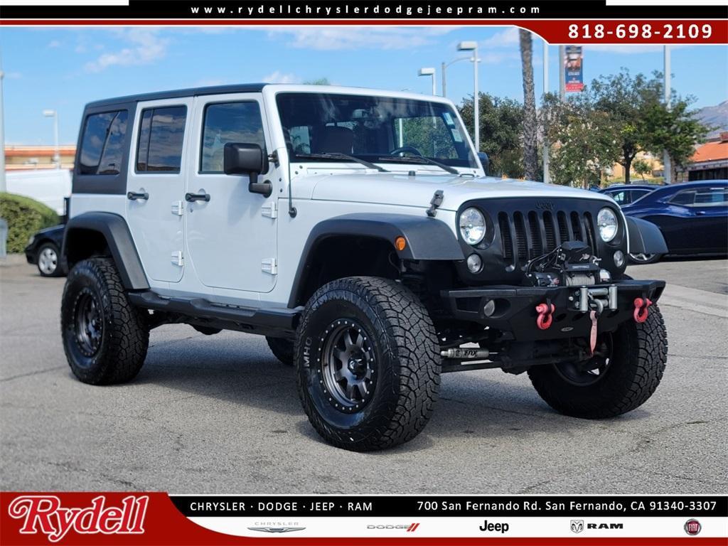 used 2017 Jeep Wrangler Unlimited car, priced at $24,990
