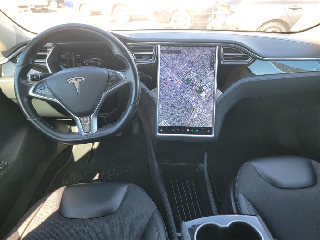 used 2015 Tesla Model S car, priced at $13,490