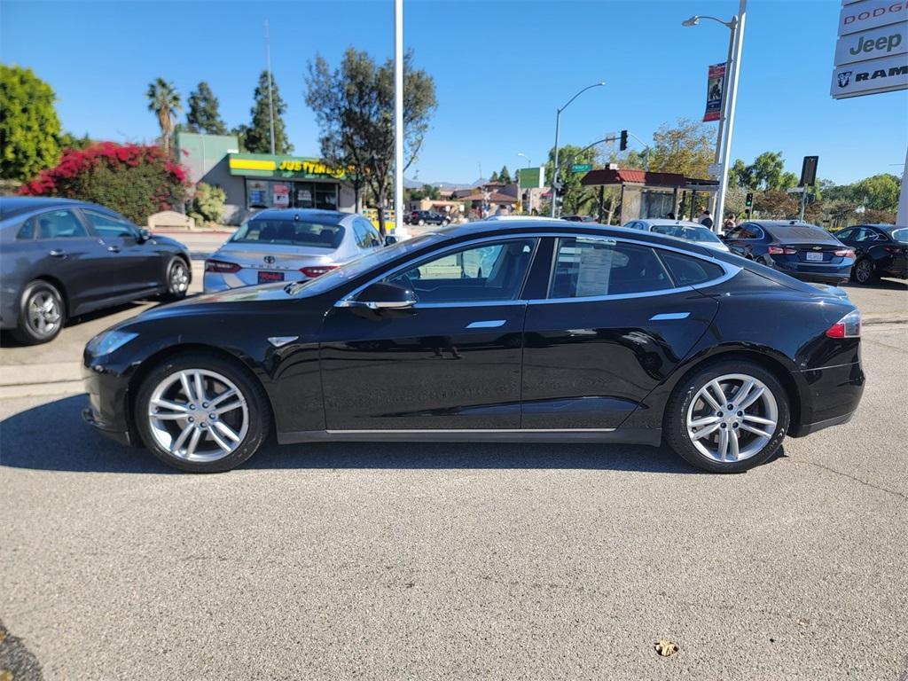 used 2015 Tesla Model S car, priced at $13,490