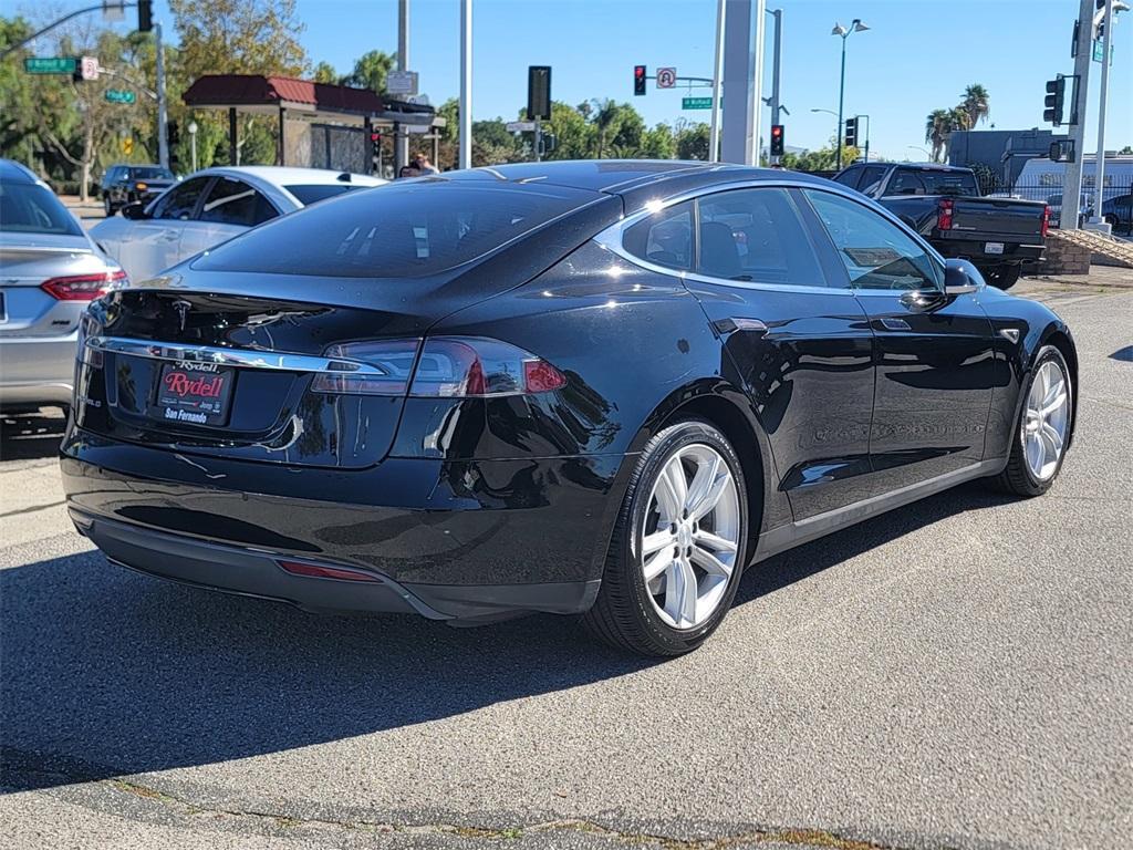 used 2015 Tesla Model S car, priced at $13,490