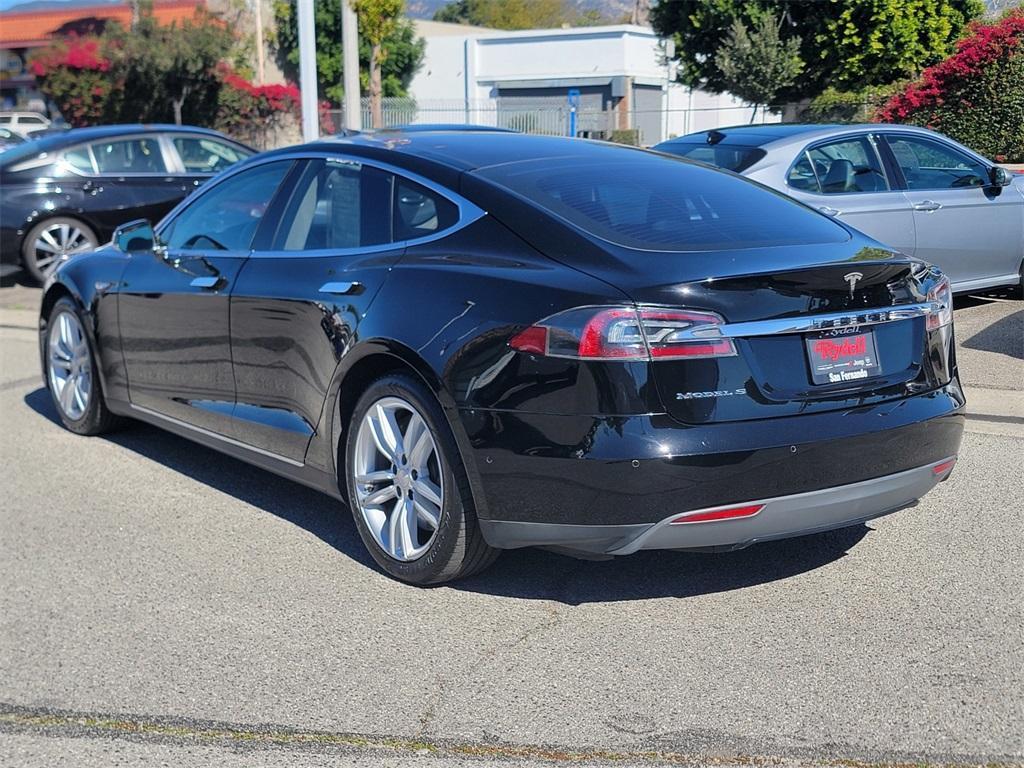 used 2015 Tesla Model S car, priced at $13,490