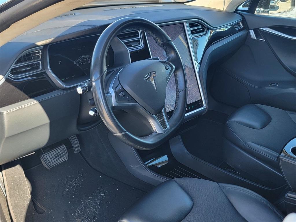 used 2015 Tesla Model S car, priced at $13,490