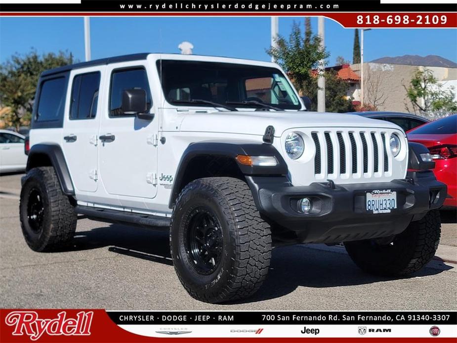 used 2020 Jeep Wrangler Unlimited car, priced at $29,990