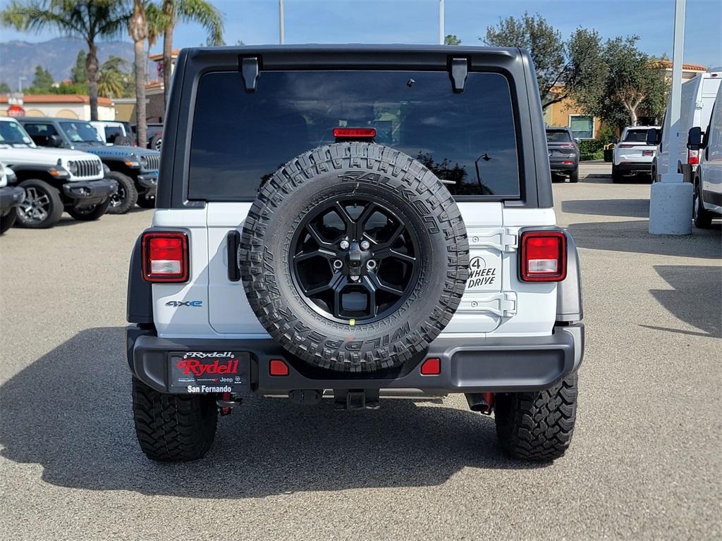 new 2025 Jeep Wrangler 4xe car, priced at $49,125