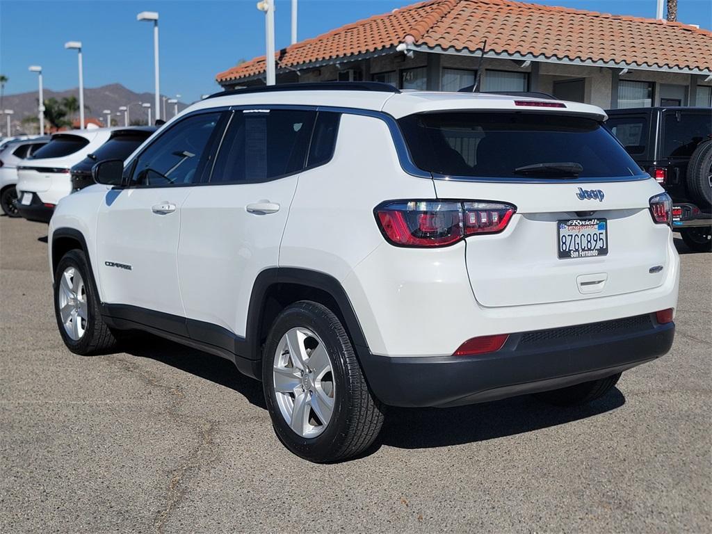 used 2022 Jeep Compass car, priced at $21,990