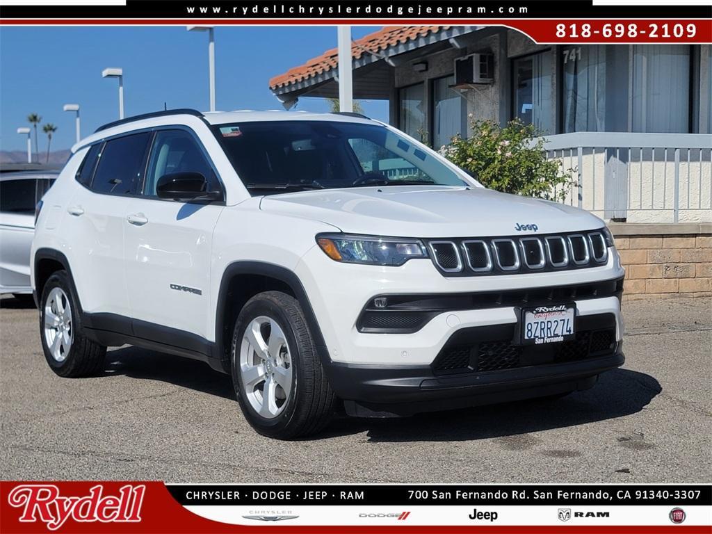 used 2022 Jeep Compass car, priced at $21,990