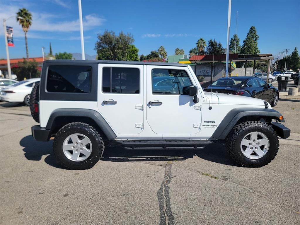 used 2018 Jeep Wrangler JK Unlimited car, priced at $16,798