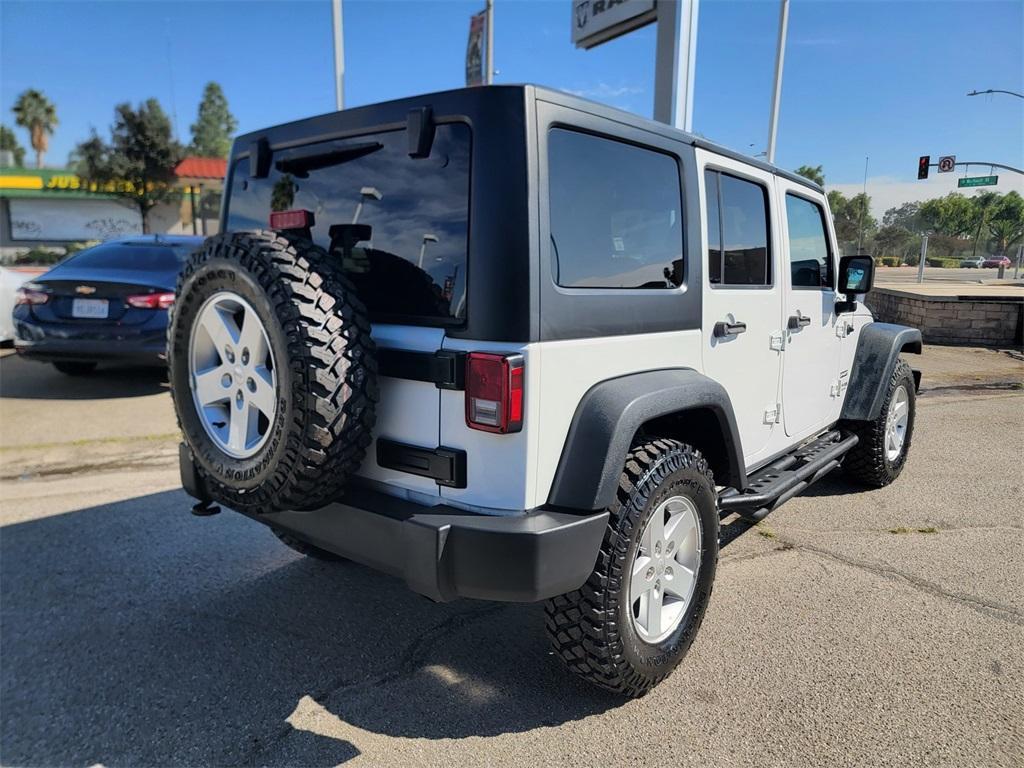 used 2018 Jeep Wrangler JK Unlimited car, priced at $16,798
