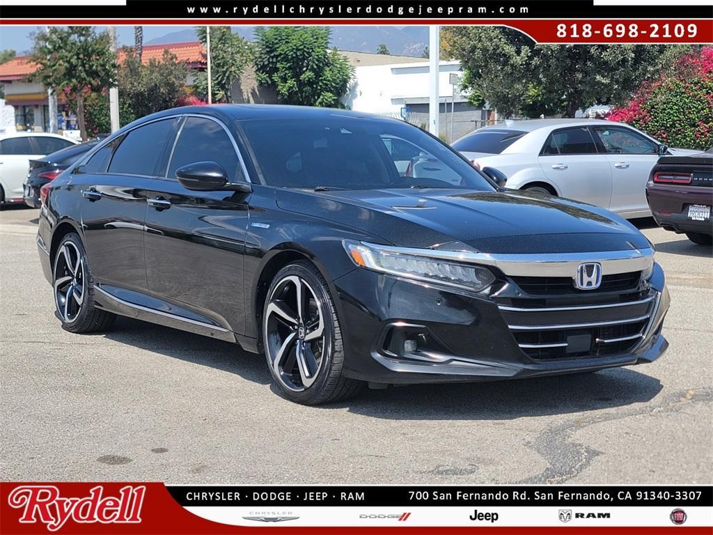 used 2021 Honda Accord Hybrid car, priced at $18,798