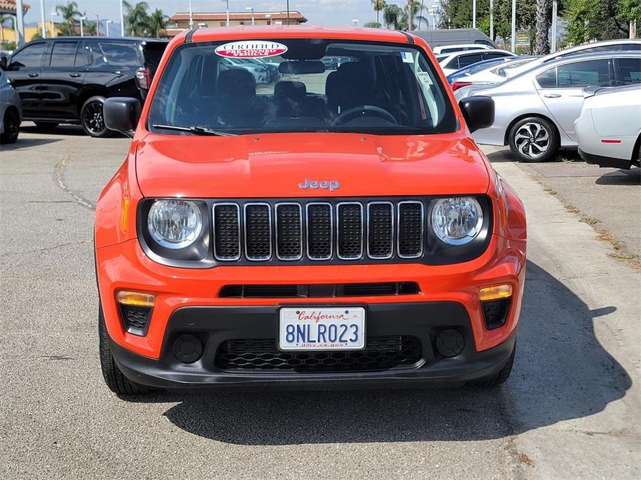 used 2020 Jeep Renegade car, priced at $16,494