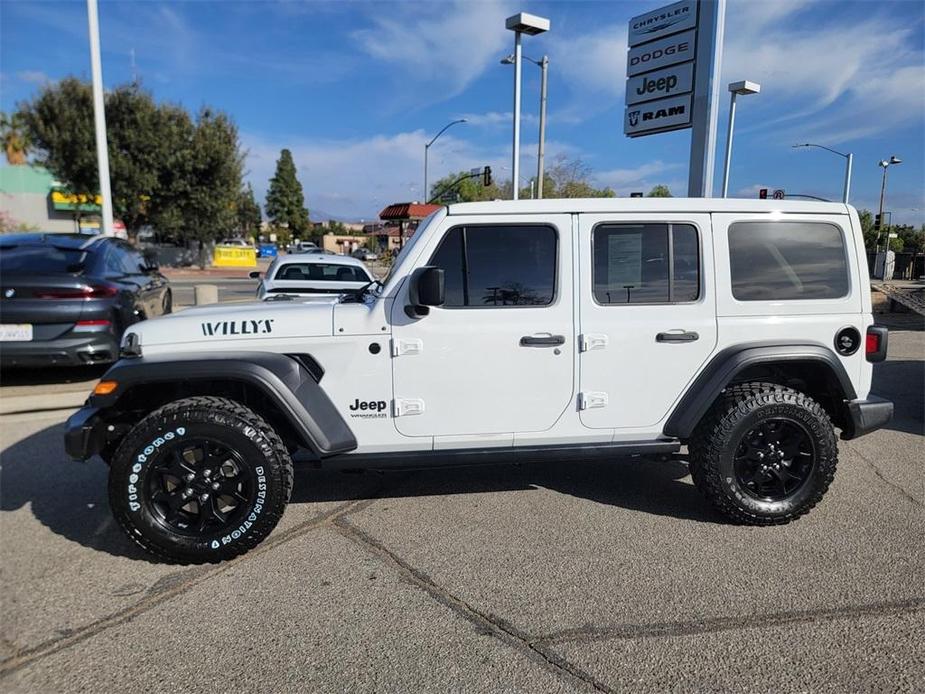 used 2021 Jeep Wrangler Unlimited car, priced at $30,990