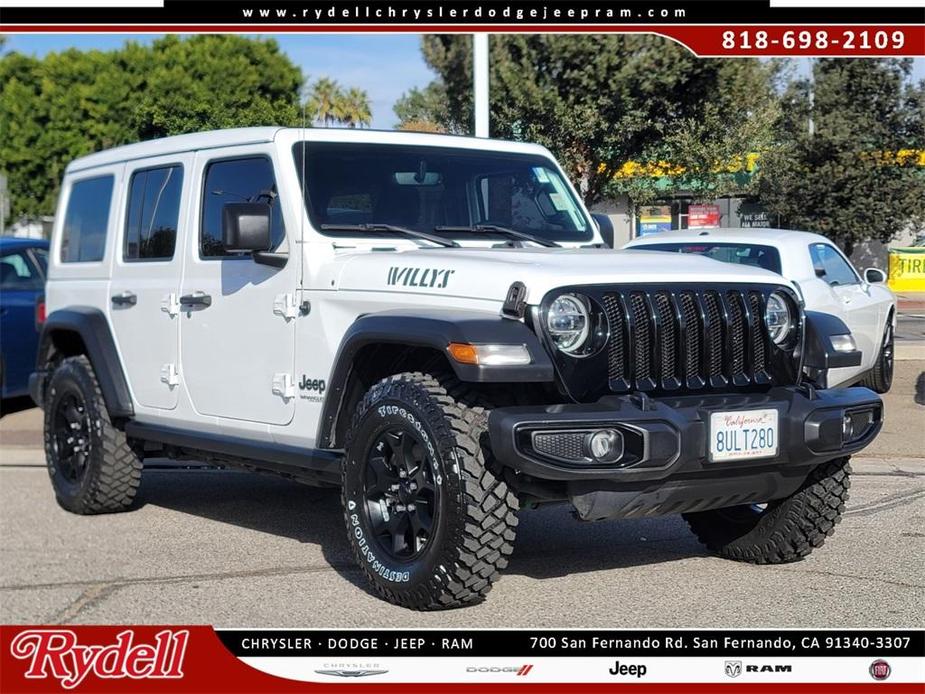 used 2021 Jeep Wrangler Unlimited car, priced at $30,990