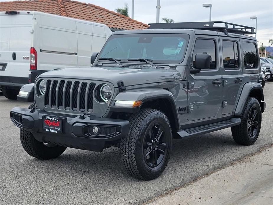 used 2021 Jeep Wrangler Unlimited car, priced at $36,990