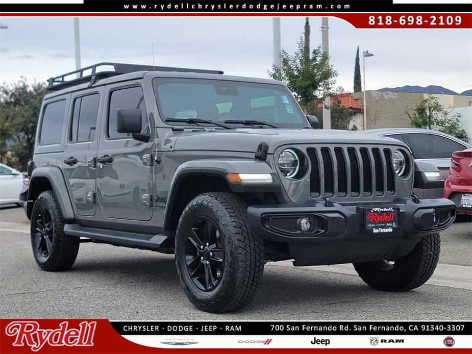 used 2021 Jeep Wrangler Unlimited car, priced at $36,990