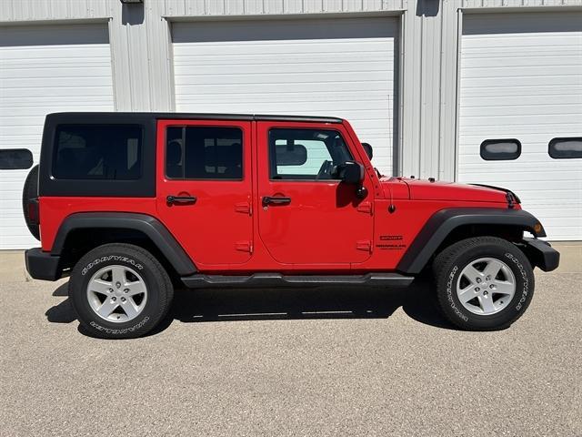used 2017 Jeep Wrangler Unlimited car, priced at $21,973