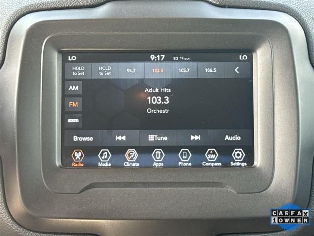 used 2020 Jeep Renegade car, priced at $17,604