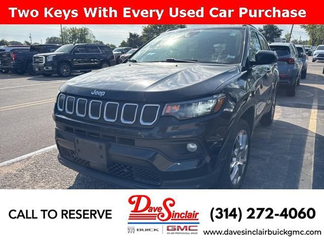 used 2022 Jeep Compass car, priced at $17,236