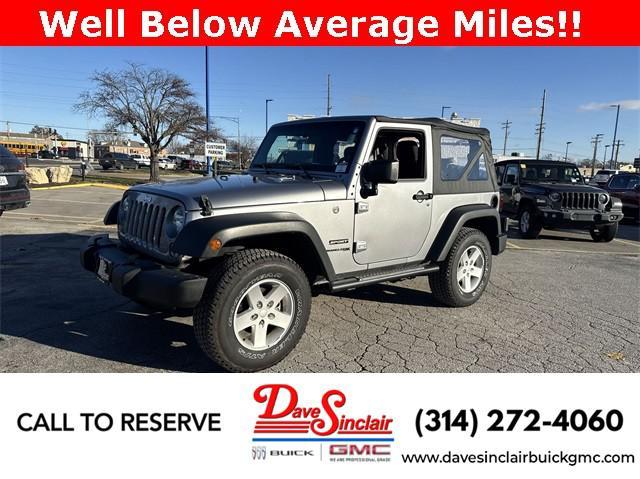 used 2018 Jeep Wrangler JK car, priced at $22,000