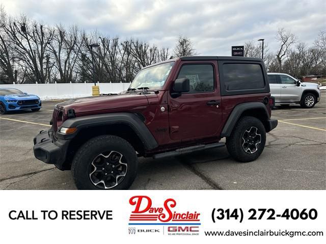 used 2021 Jeep Wrangler car, priced at $24,709