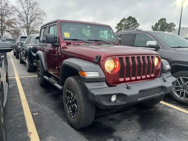 used 2021 Jeep Wrangler car, priced at $26,464