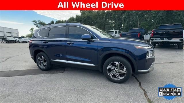 used 2022 Hyundai Santa Fe car, priced at $18,883