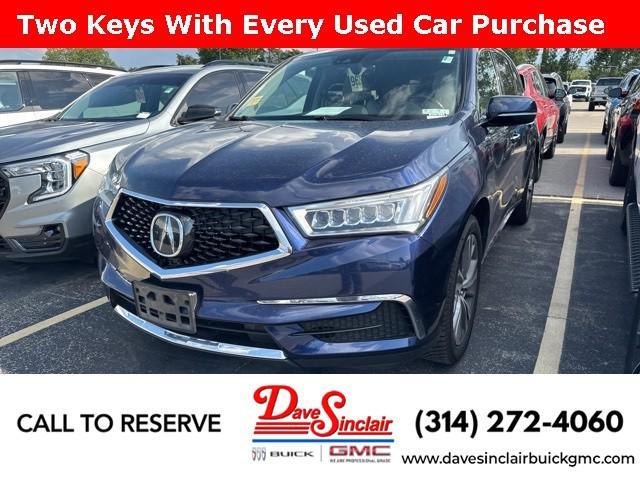 used 2017 Acura MDX car, priced at $19,566