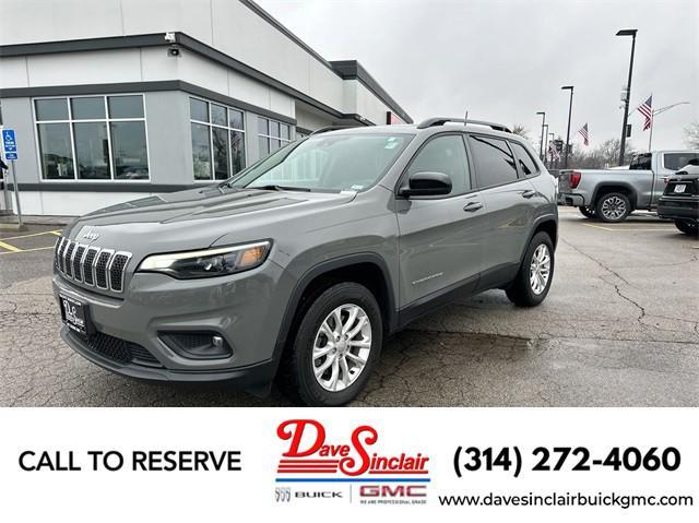 used 2022 Jeep Cherokee car, priced at $25,104