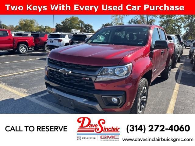 used 2021 Chevrolet Colorado car, priced at $25,645