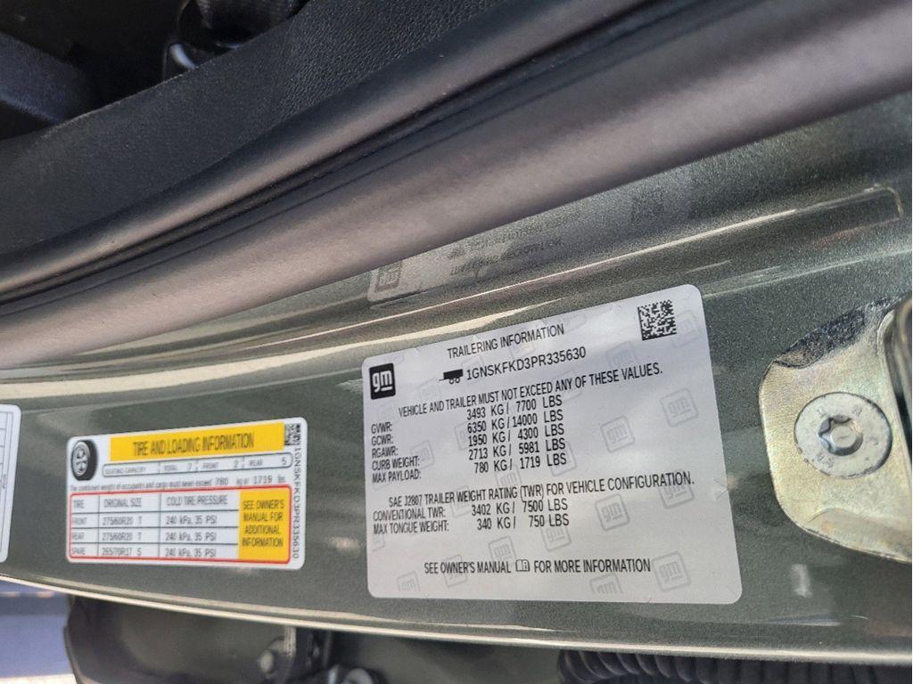 used 2023 Chevrolet Suburban car, priced at $60,995