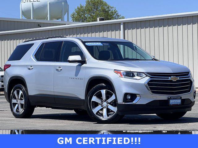 used 2021 Chevrolet Traverse car, priced at $27,750