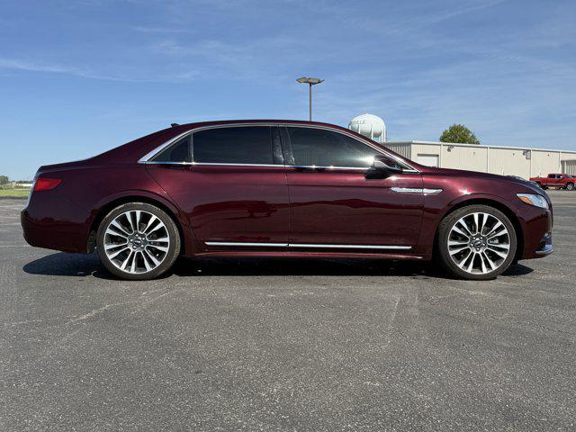 used 2018 Lincoln Continental car, priced at $22,000